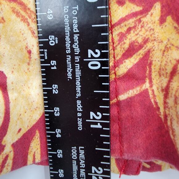 Chico's Women's‎ Tropical Floral Button Down Stretchy Denim Blazer Size 0 - Picture 9 of 9